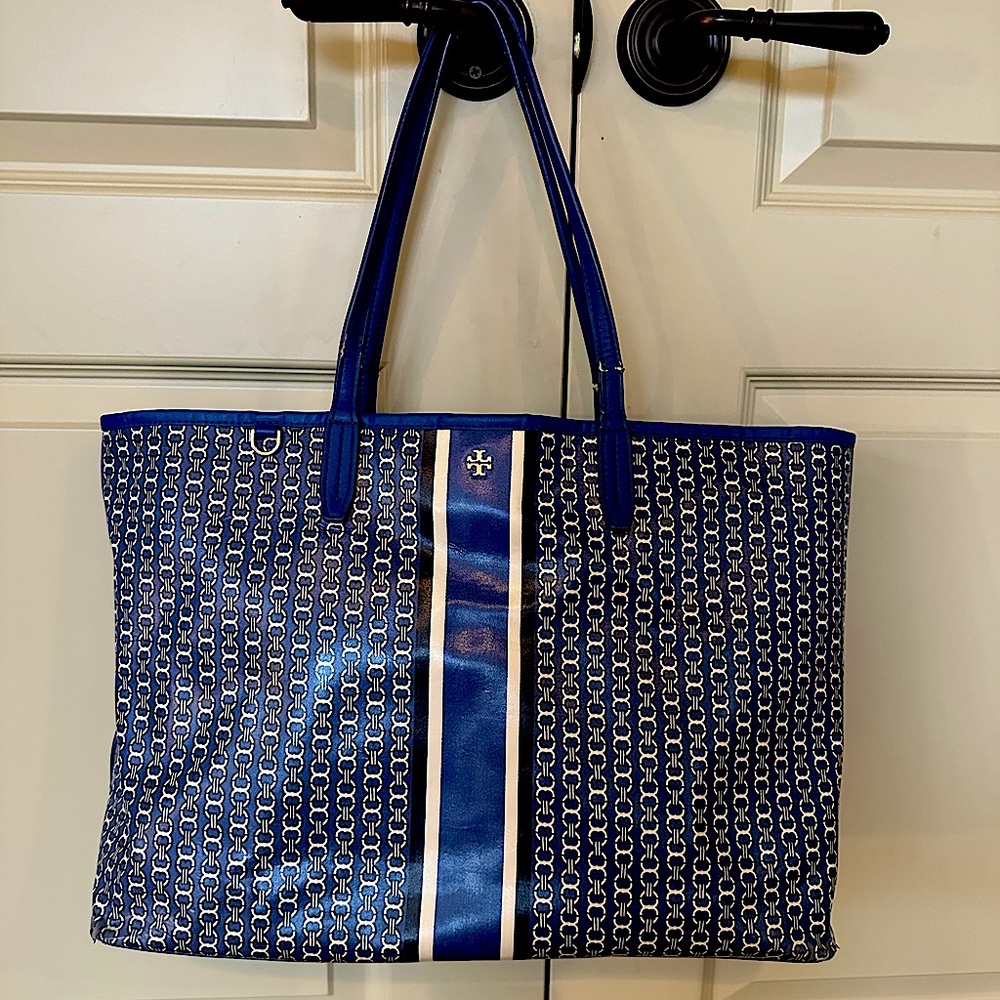 Tory Burch Coated Canvas Tote
